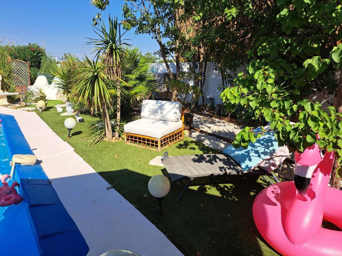 Suite-Junior -Villa Helene - Montpellier Sud - Aeroport- Piscine Privee-2Mn Des Plages Pérols Εξωτερικό φωτογραφία