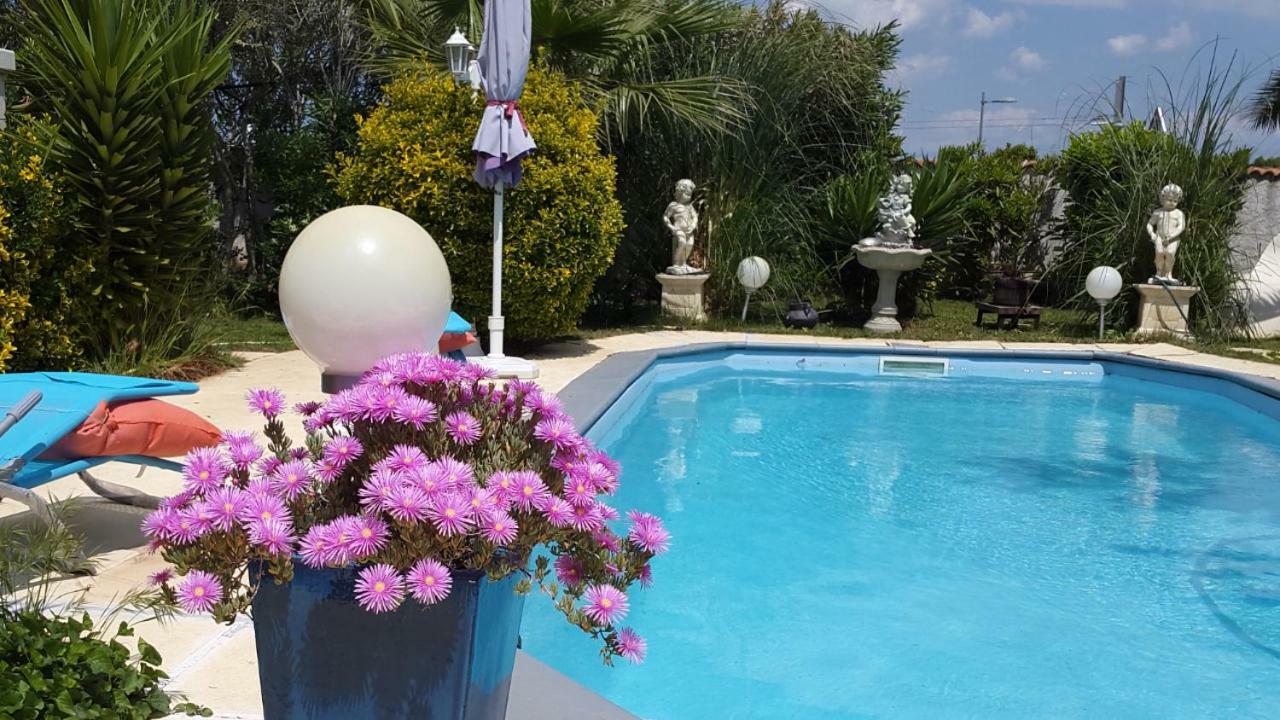 Suite-Junior -Villa Helene - Montpellier Sud - Aeroport- Piscine Privee-2Mn Des Plages Pérols Εξωτερικό φωτογραφία