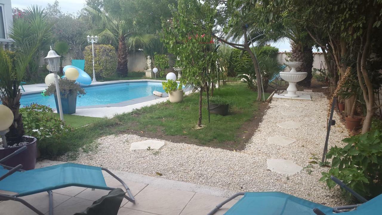 Suite-Junior -Villa Helene - Montpellier Sud - Aeroport- Piscine Privee-2Mn Des Plages Pérols Εξωτερικό φωτογραφία