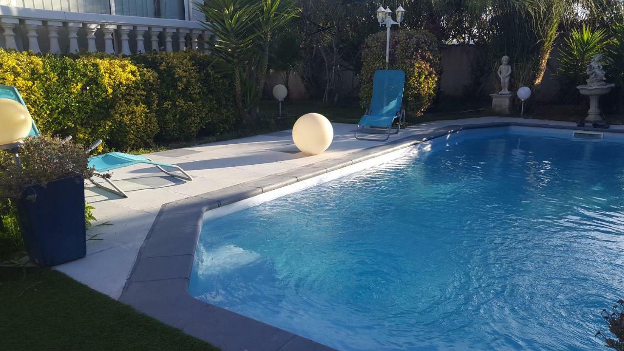 Suite-Junior -Villa Helene - Montpellier Sud - Aeroport- Piscine Privee-2Mn Des Plages Pérols Εξωτερικό φωτογραφία